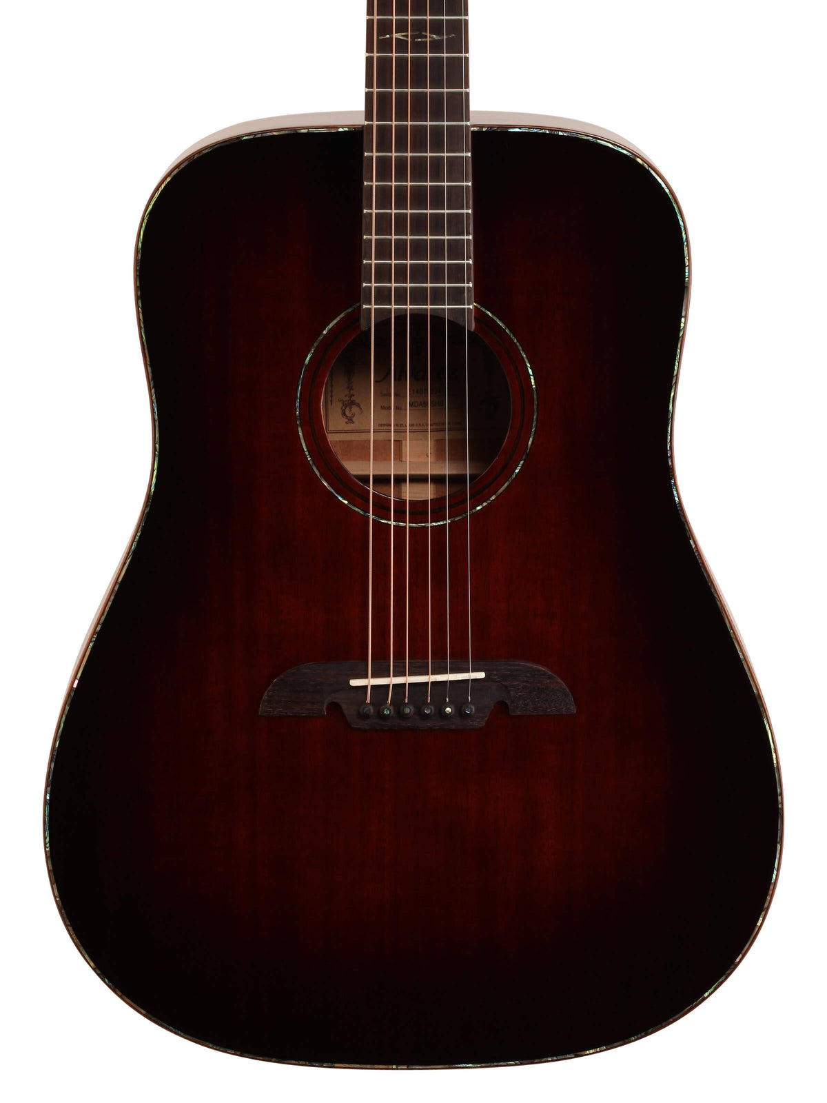 Dreadnought Acoustic Guitar Shadowburst D27480
