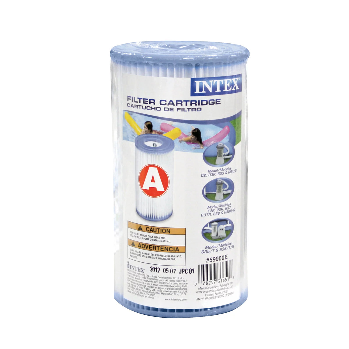 15' x 48 Above Ground Swimming Pool Kit with 6 Replacement Filters C780971