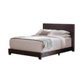 Upholstered California King Bed Brown H814