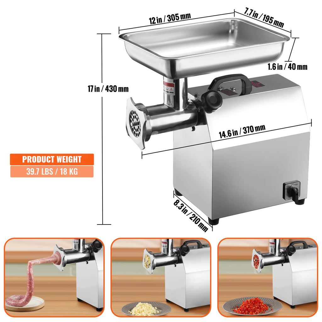 650W Electric Meat Grinder with 2 Blade A2496