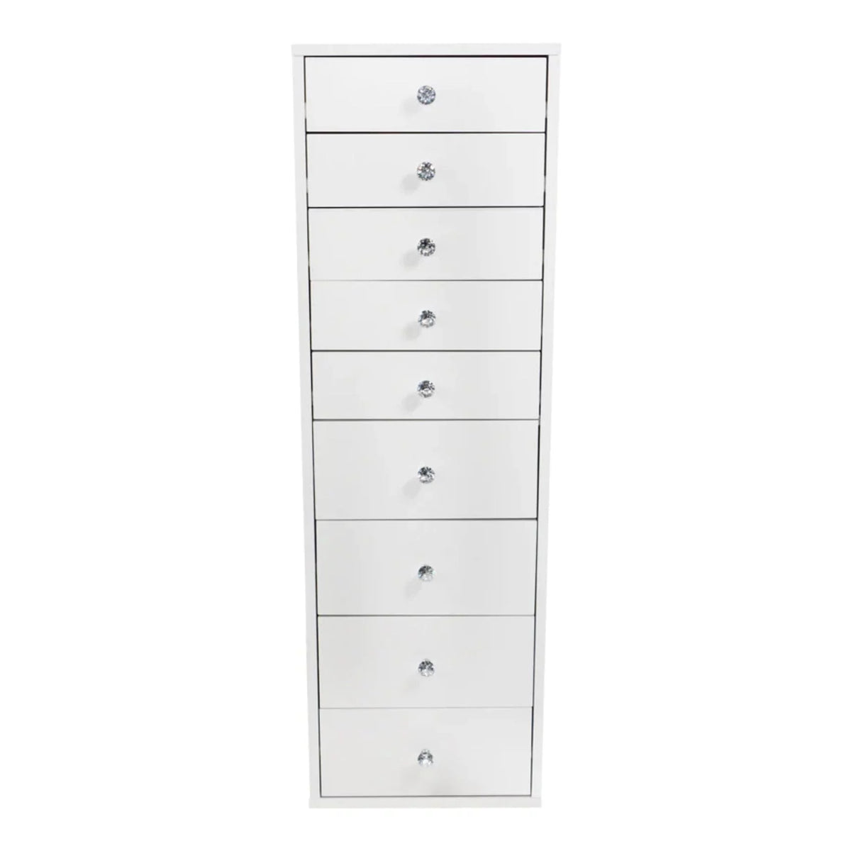 Light Pink 9 Drawer Makeup Vanity Storage A24786