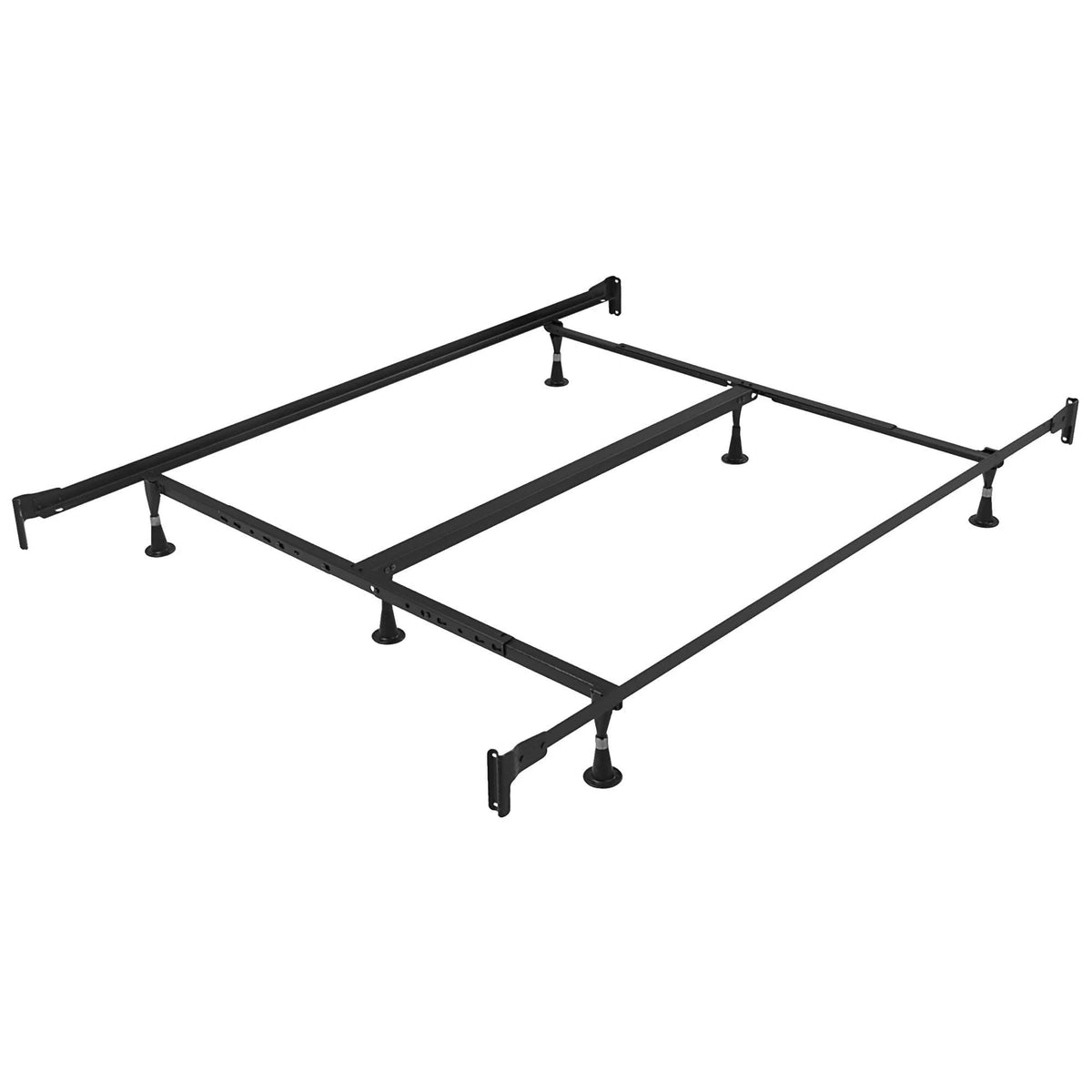 Queen Gentle Firm 2-Sided Mattress Set with Bed Frame J294852