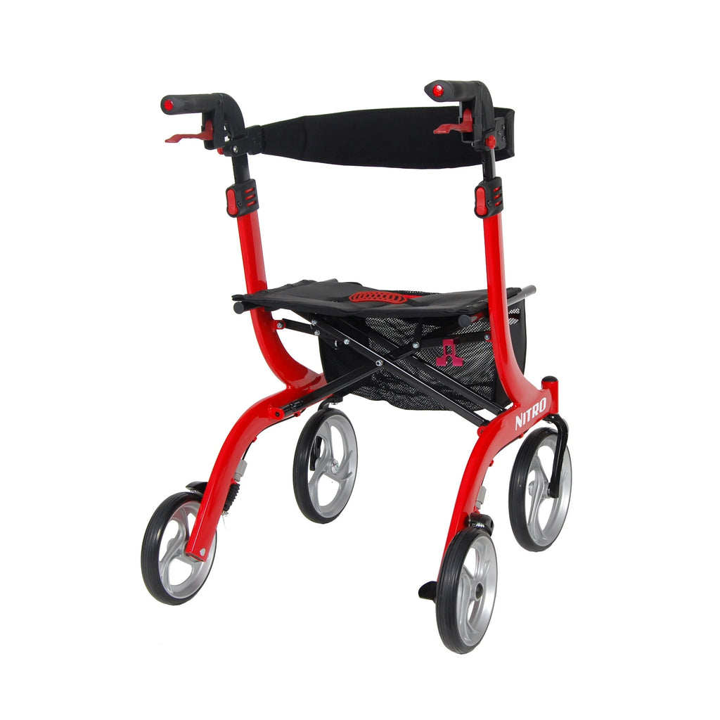 Red Rolling Walker F37001