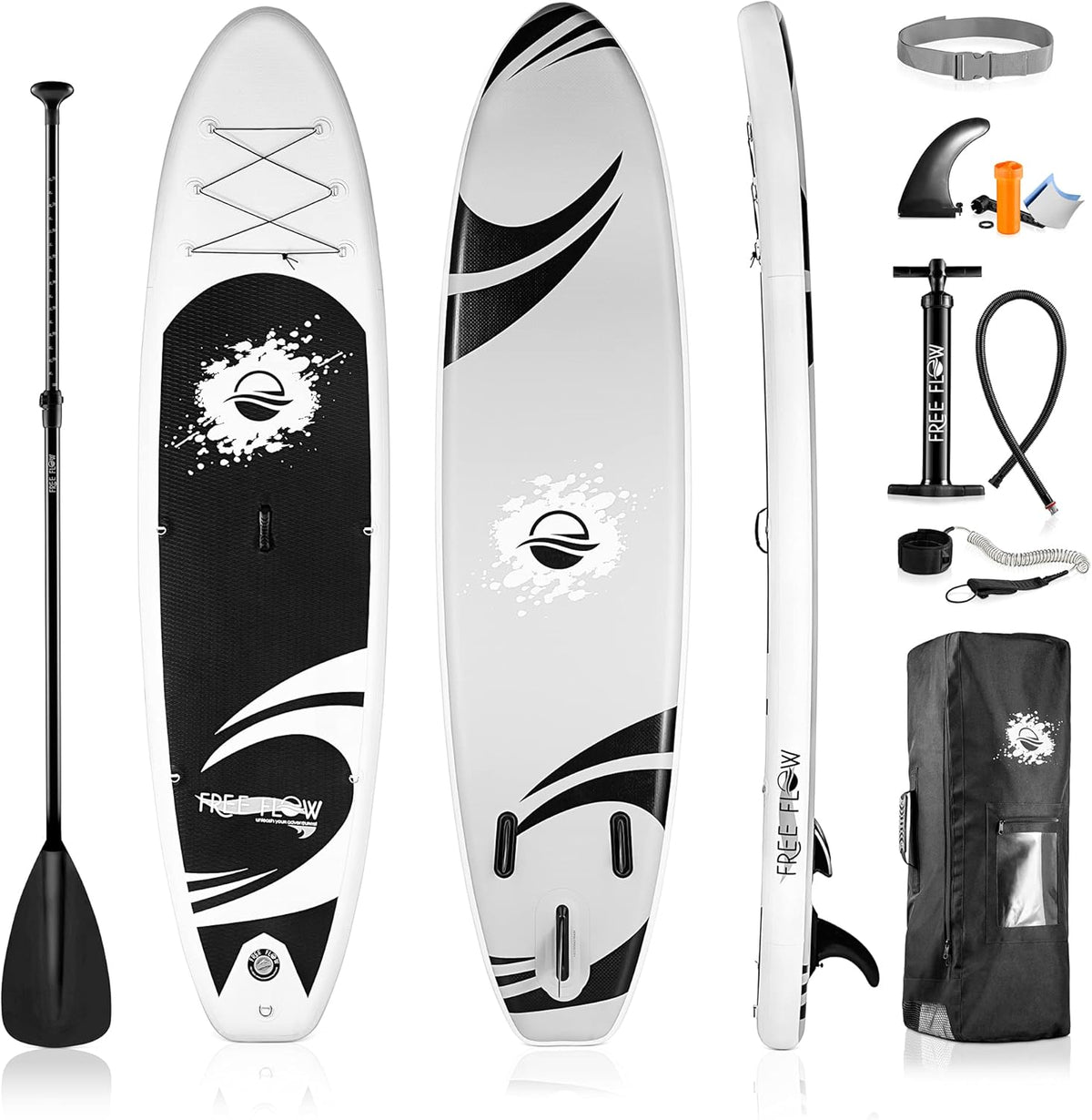 6 Inches Thick Inflatable Stand Up Paddle Board with Carry Bag F9678