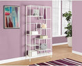 White Metal Bookcase O157