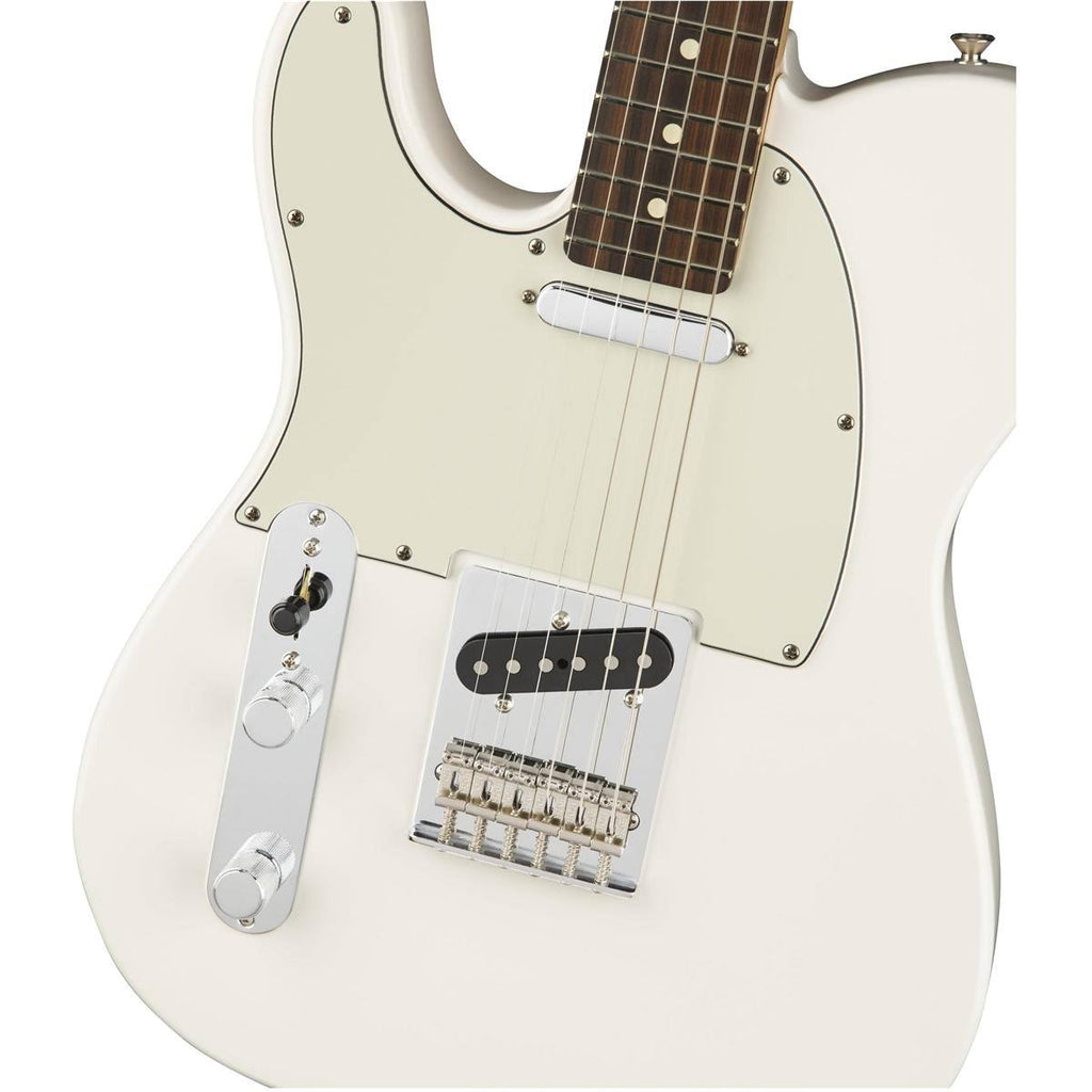Left Handed Pau Ferro Polar White Electric Guitar B57326