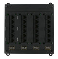 CAT 6 24 Port Black Patch Panel Z434