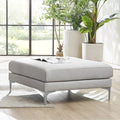 Dove Gray Ottoman B186