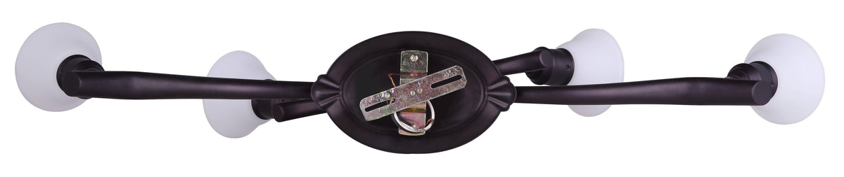 Oil Rubbed Bronze 4 Head Track Light C200567
