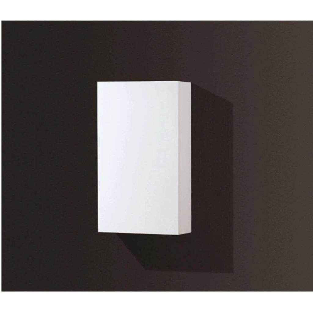 14x22 Wide by 24x22 High Linen Side Cabinet with One Door in Gloss White Finish E162070