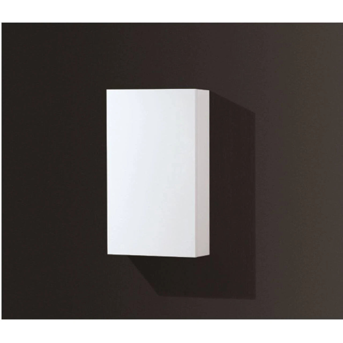 14x22 Wide by 24x22 High Linen Side Cabinet with One Door in Gloss White Finish E162070