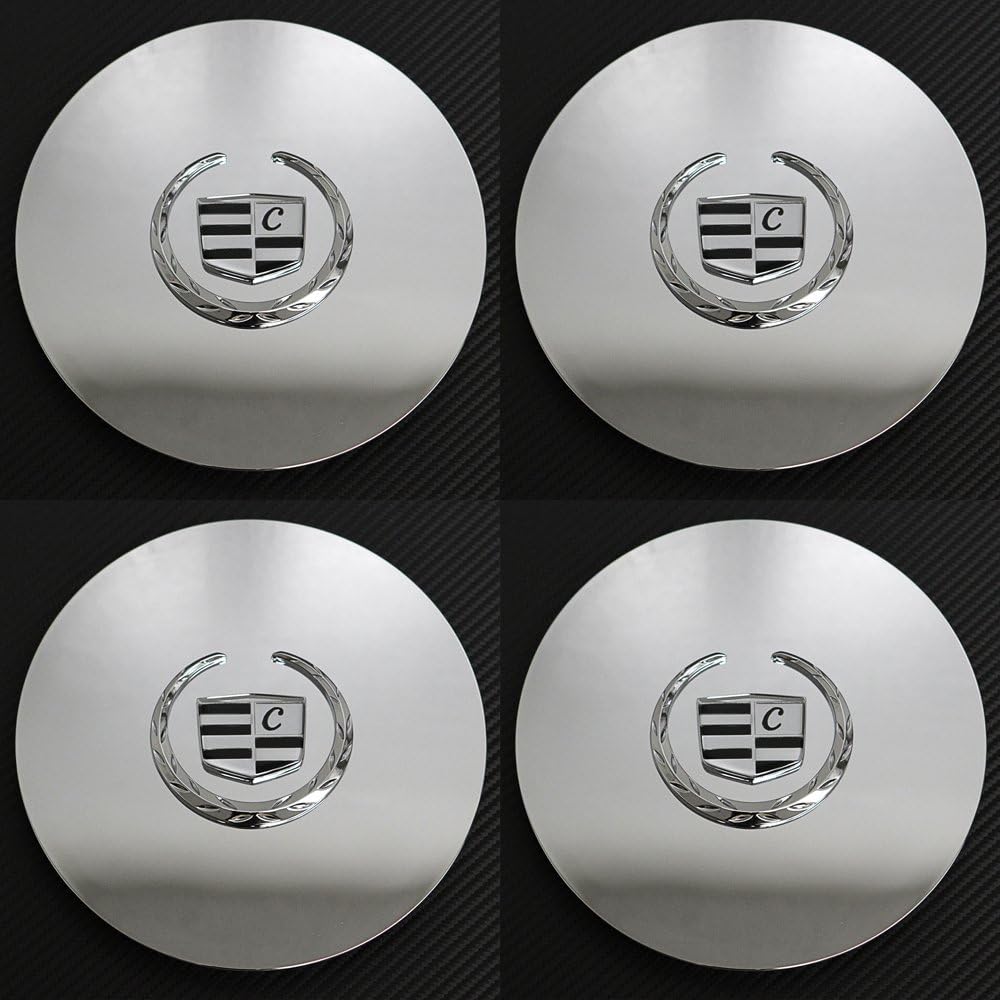 Center Caps Pack of 4 Chrome Replacement X4059