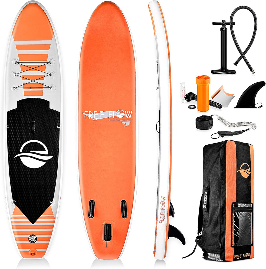 6 Inches Thick Inflatable Stand Up Paddle Board with Carry Bag F9678
