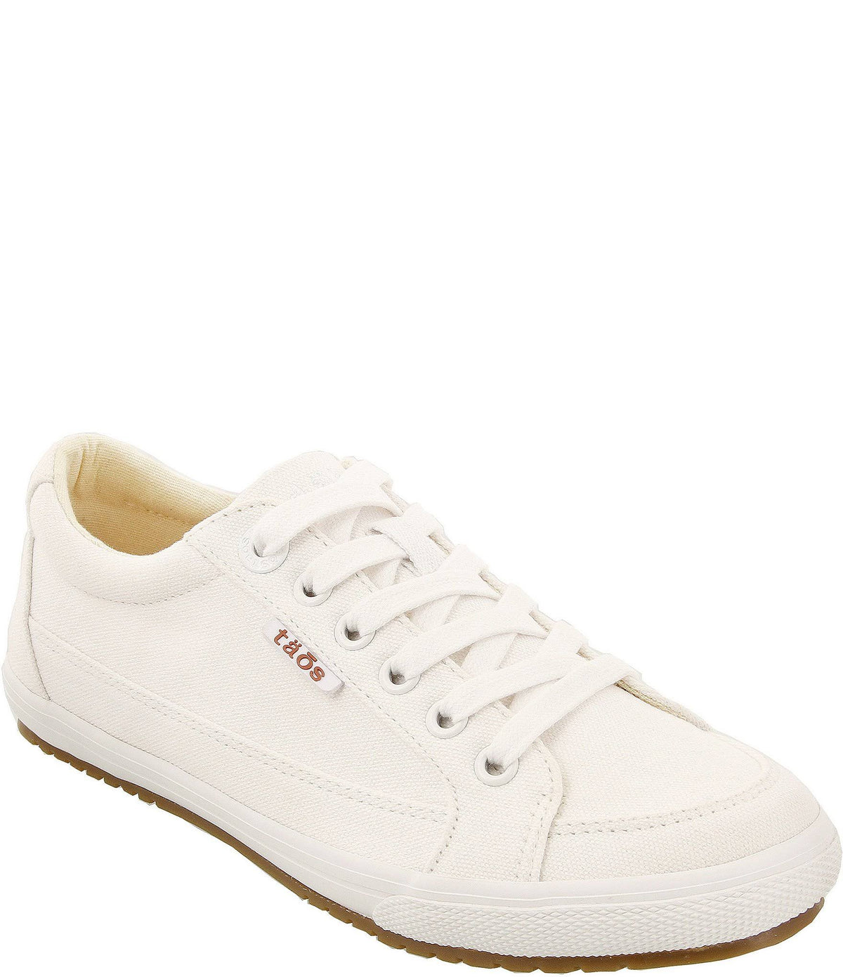White Canvas Wide Shoes J809095