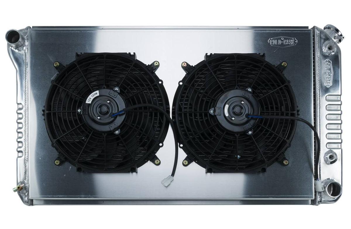 68-72 A-Body Radiator with Dual 12in Fan Kit V524