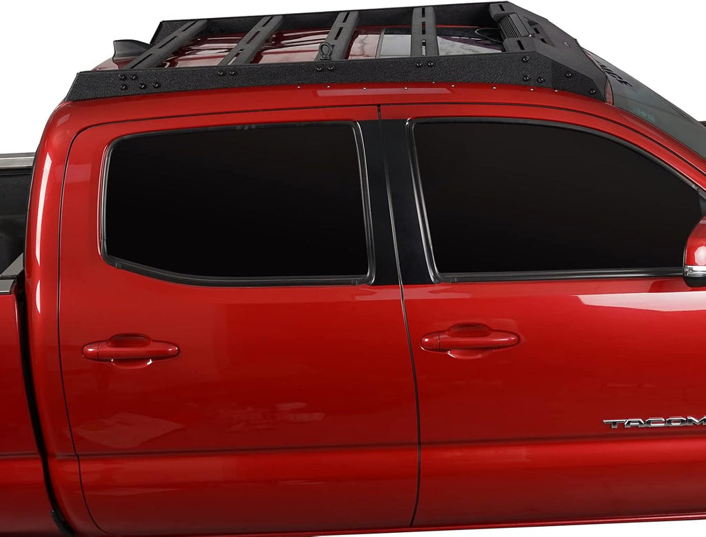 Roof Rack Basket Cargo Carrier with LED Light Bar Z1205