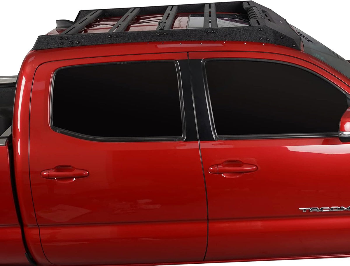 Roof Rack Basket Cargo Carrier with LED Light Bar Z1205