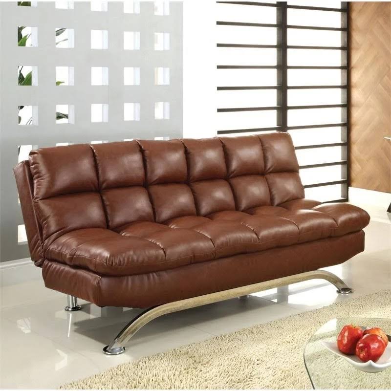 Faux Leather Sofa Bed C31280