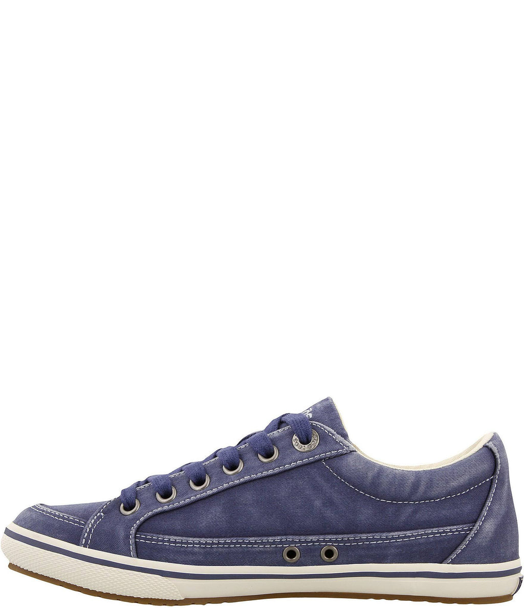 White Canvas Wide Shoes J809095