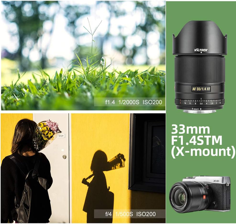 33mm F1.4 Auto-Focus Portrait Lens for Fujifilm X-Mount Camera M641514