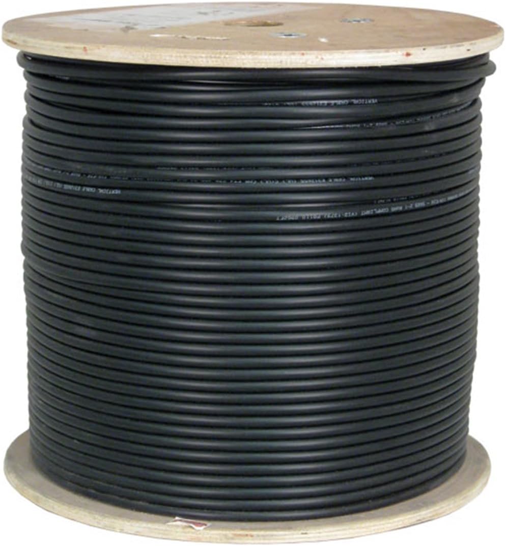 Cat6A UTP 23AWG Solid Bare Copper 1000ft Ethernet Cable, Blue M81354
