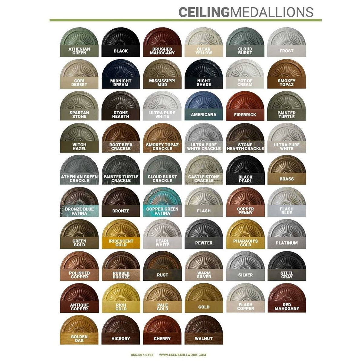 Palmetto Ceiling Medallion M368451