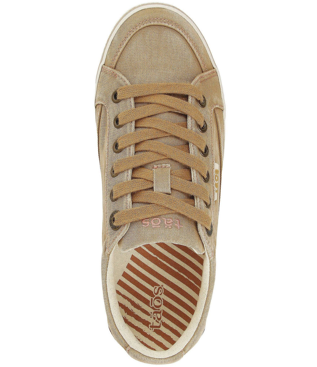 White Canvas Wide Shoes J809095