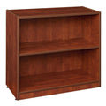 Cherry Wood 1-Shelf Accent Bookcase with Adjustable Shelves G42298