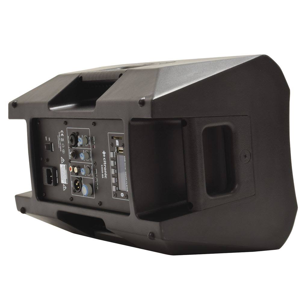 Full Range Active PA Speaker with Bluetooth, DSP, USB & SD Q106