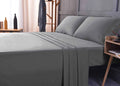 Bamboo Sheet Set Deep Pockets Gray X26794