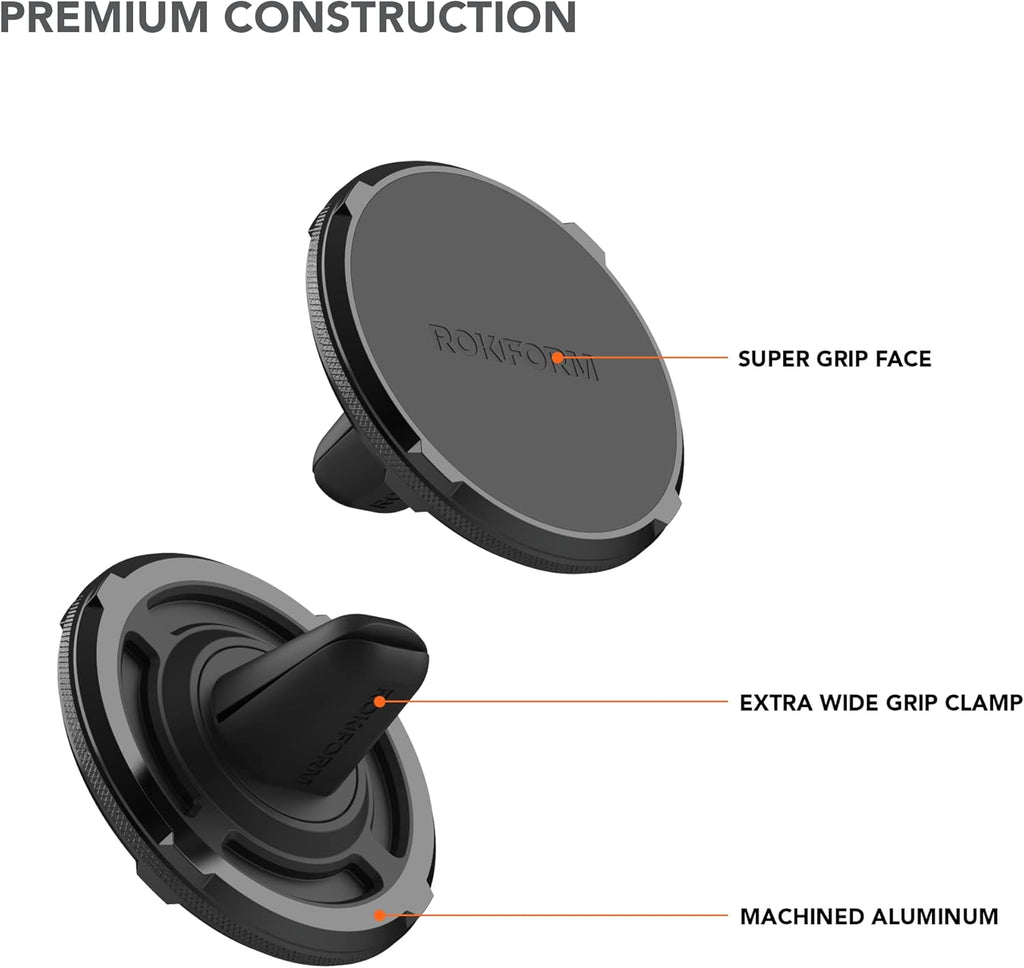Black Aluminum Air Vent Phone Mount E7190
