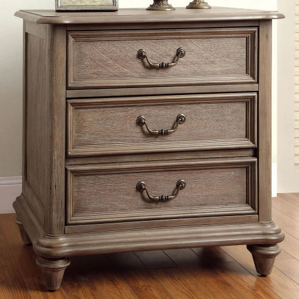 Solid Wood 1pc Nightstand B4240