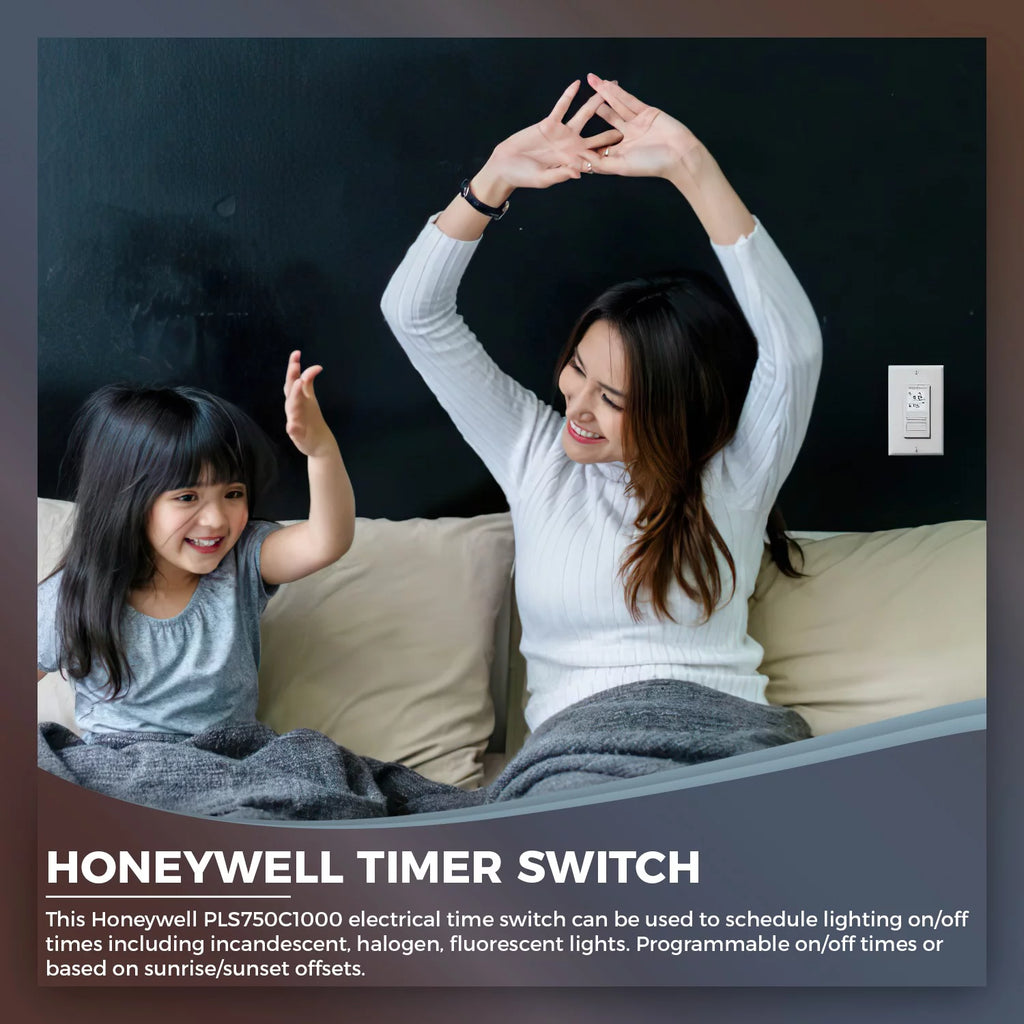 Timer Switch with Sunrise Sunset Single or 3 Way Q8384