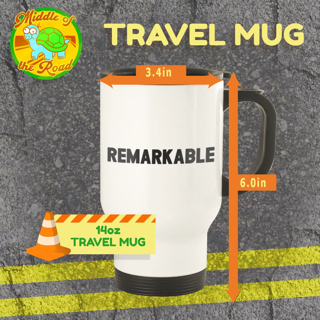 14oz Stainless Steel Travel Mug B7894