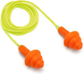 Corded Reusable Earplug NRR24dB 50 Pair Orange One Size C5931
