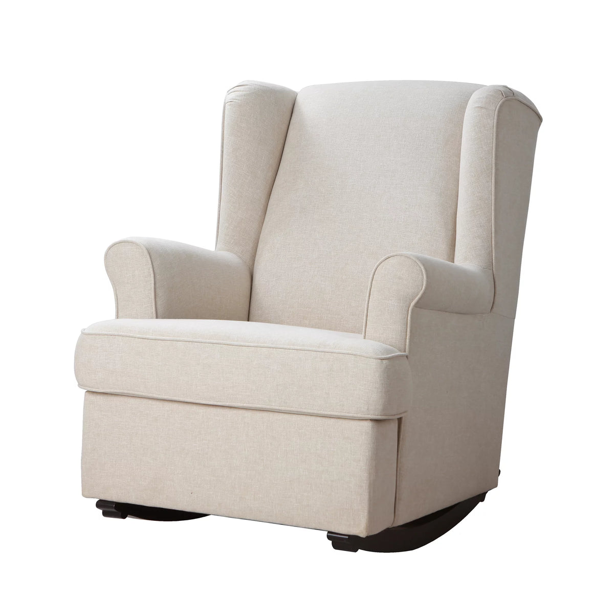 Upholstered Wingback Rocking Chair R15273