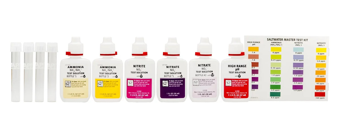 Aquarium Water Test Kit, 550 Tests U794329