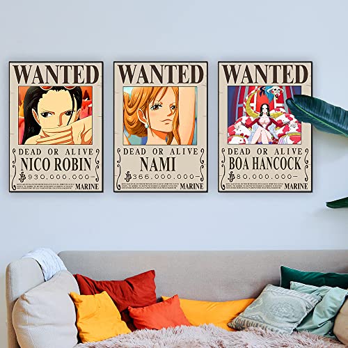 Anime Wanted Posters 25PCS 30×21cm A5410