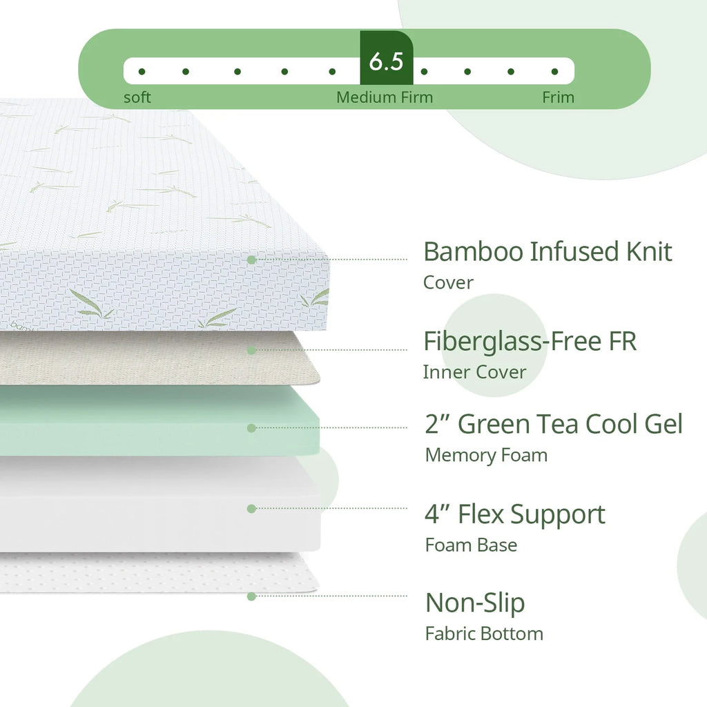 6 inch Memory Foam Twin Mattress I823242