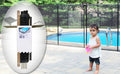 Black 4 x 12-Feet Pool Fence Section Kit V309