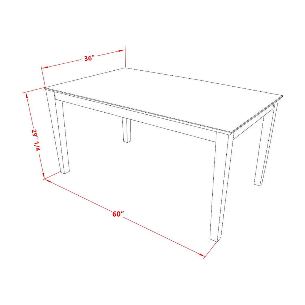 7 Piece Dining Table and 6 Chairs J599885