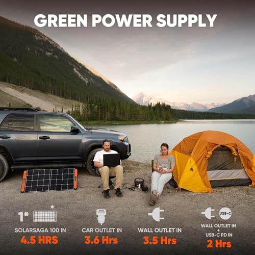 293Wh Backup Lithium Battery with 100W Solar Panel C450076