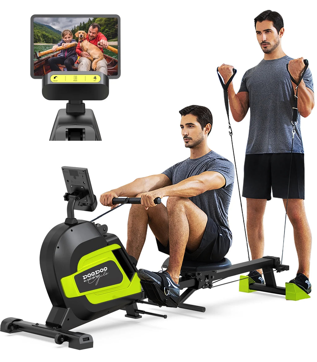350 LB Capacity Foldable Magnetic Rowing Machine Q19773