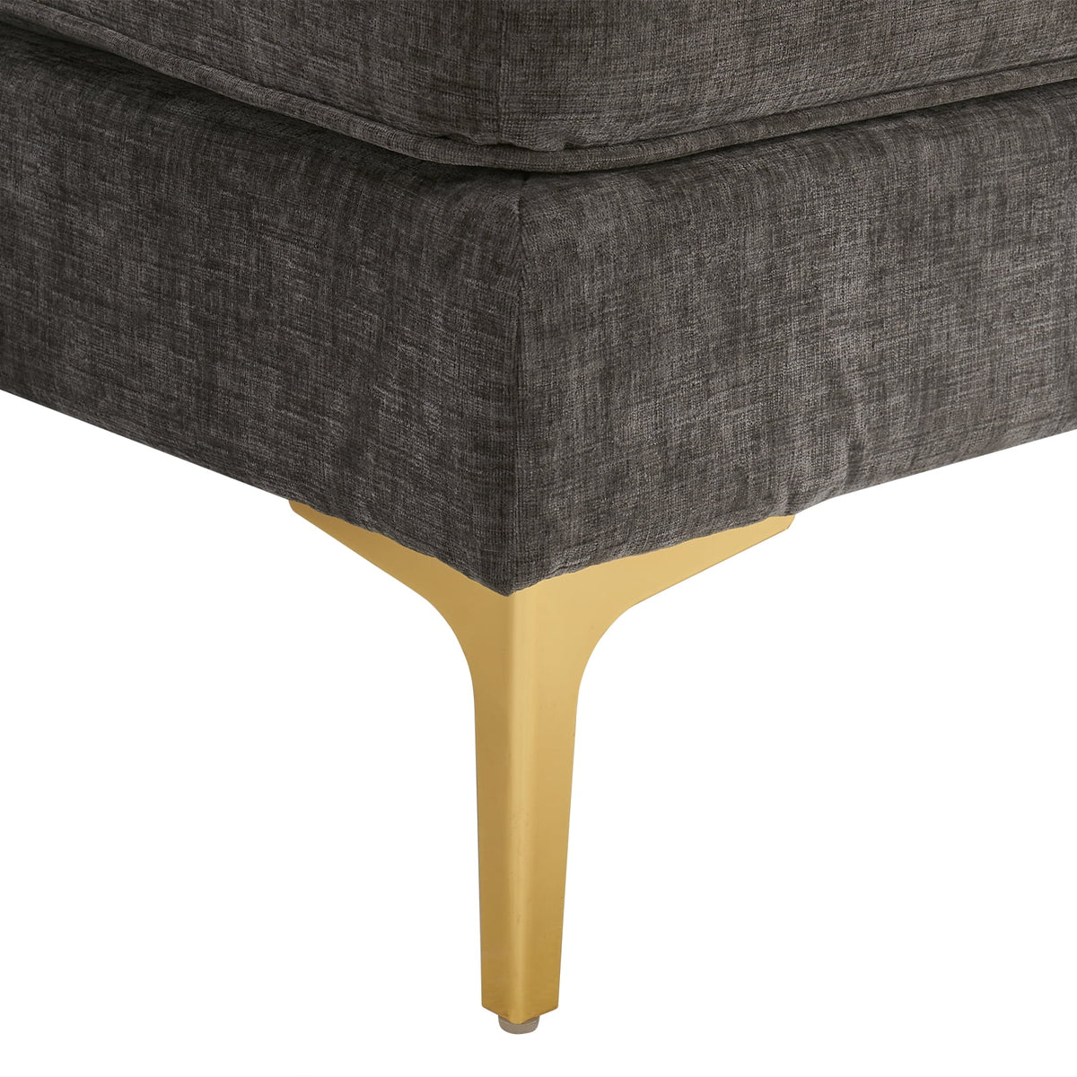 Dark Gray 83 inch L-Shape Sectional Sofa I631472