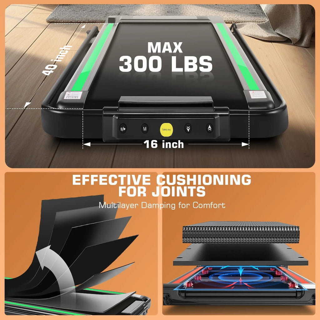 2 in 1 Folding Treadmill H589