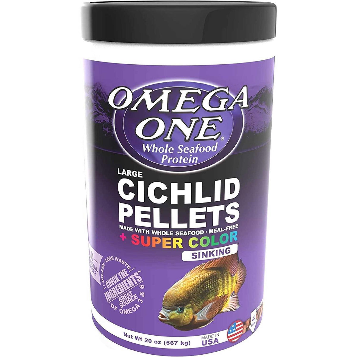 Large Sinking Cichlid Pellets N2607
