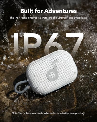 Bluetooth Shower Speaker IP67 Waterproof 20H Playtime C712