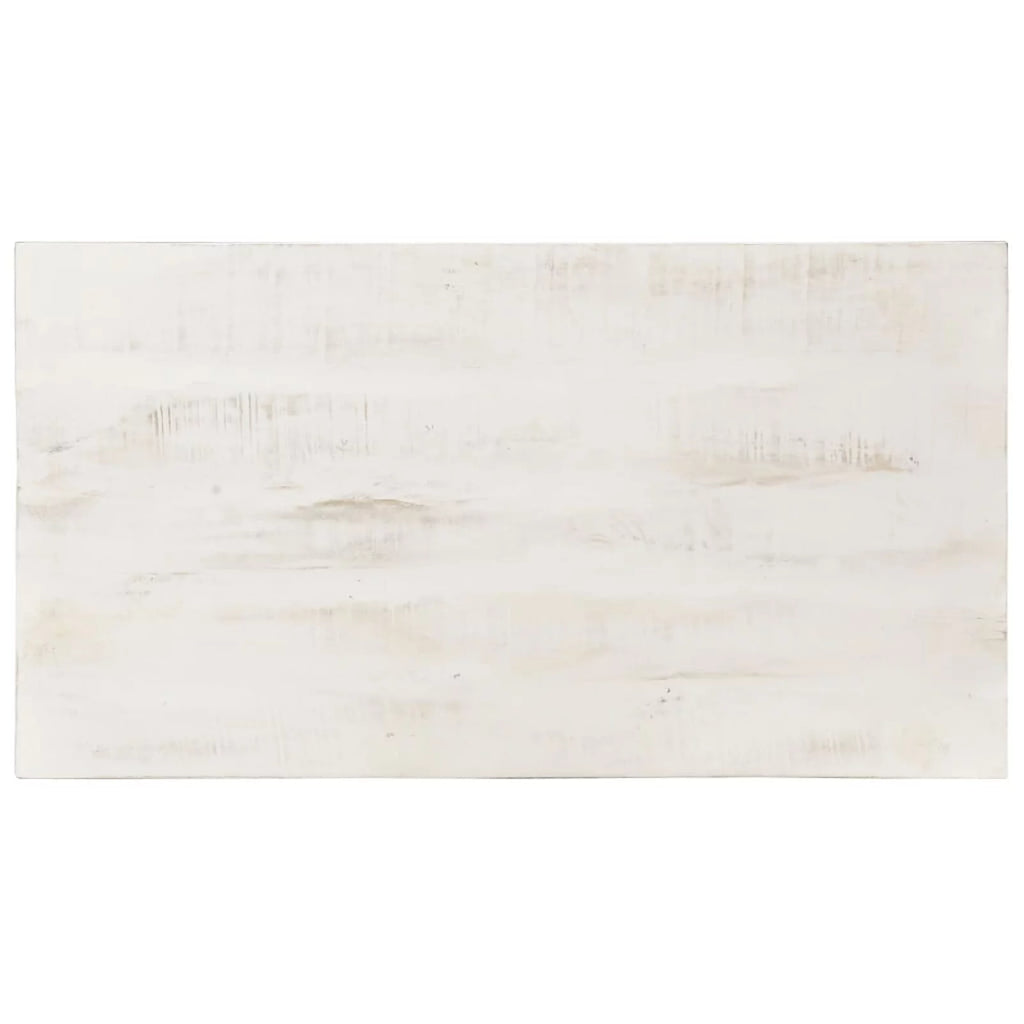 White Wooden Coffee Table A252