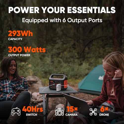 293Wh Backup Lithium Battery with 100W Solar Panel C450076