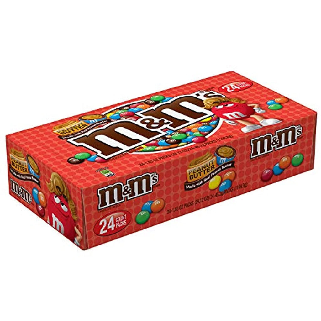 Peanut Butter Chocolate Candy 1.63-Ounce 24-Count Box B988